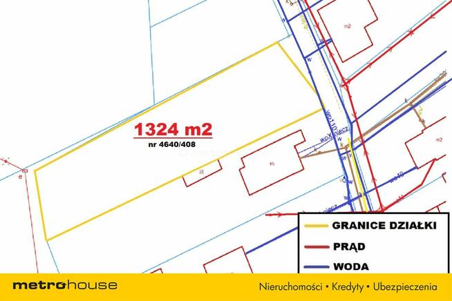 Idealna pod dom, pełne media, 1324 m²