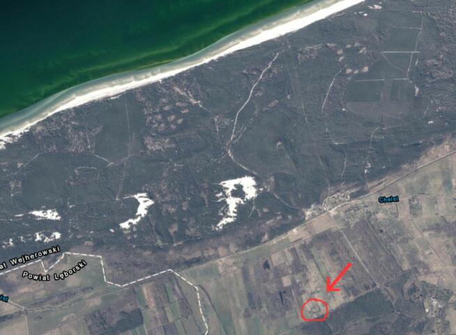 Działka rekreacyjna Sasino, 2 domki, 3km od morza!!!!