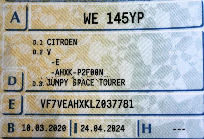 Citroen SpaceTourer 9-osobowy Long SalonPL FV23% 150KM 1WŁ Tempomat Hak Gwarancja