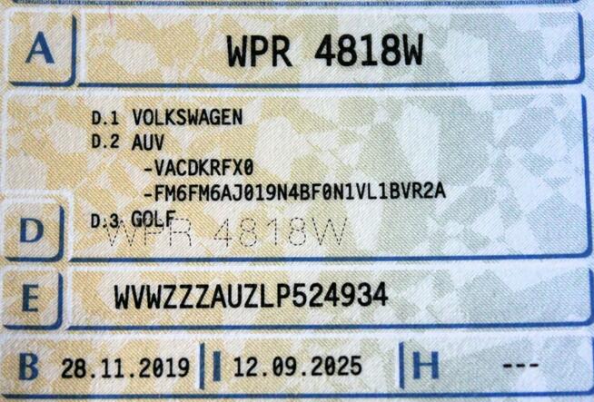 Volkswagen Golf SalonPL FV23% TSI 115KM LED Gwarancja Pakiet Business