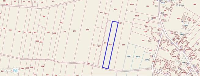 Działka Gnojno Kostera