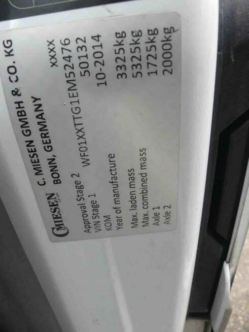 Ford Transit Custom 2,2 Tdci 125KM L2H2 Karetka Ambulans PDC + Kamera