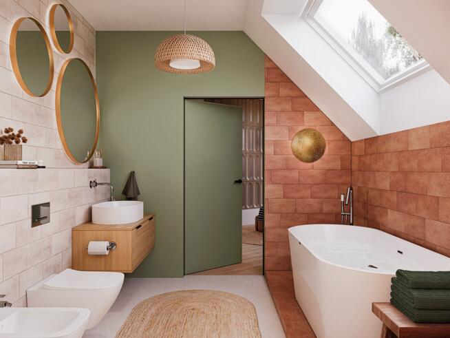 Dom na zamkniętym osiedlu w zielonym Otominie