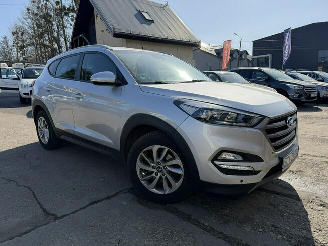 Hyundai Tucson Klimatronic 2-stref, Podgrz. fotele i kierownica, Asystenci, Nawigacja