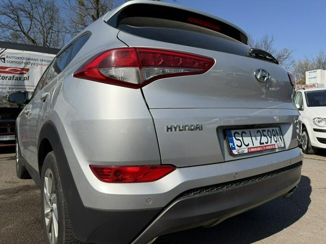Hyundai Tucson Klimatronic 2-stref, Podgrz. fotele i kierownica, Asystenci, Nawigacja