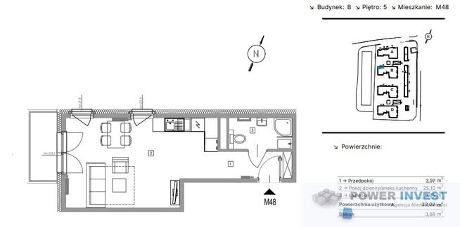 Nowa kawalerka - gotowa do zamieszkania!