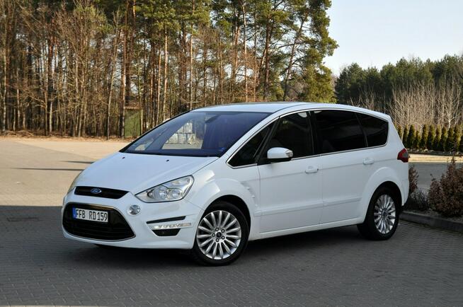 Ford S-Max 2.0TDCI(163KM)*Lift*Led*Duża Navi*Convers*Parktr*Welur*I Wł*Alu17"ASO