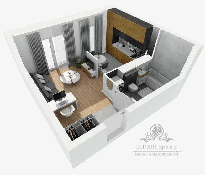 Mieszkanie 26,78m2 ,1 pok. w Centrum Wrocławia/obok Dworca Głównego