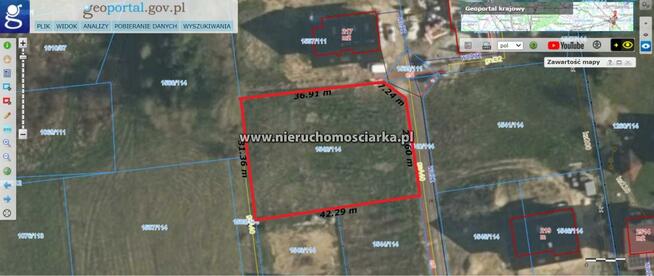 Działka budowlana Skrzyszów gm. Godów