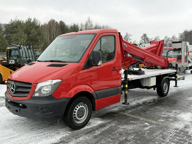 Mercedes Sprinter Zwyżka Podnośnik Koszowy VERSALIFT VTX-240 UDT Wysokość Podnoszenia 24m (Multitel