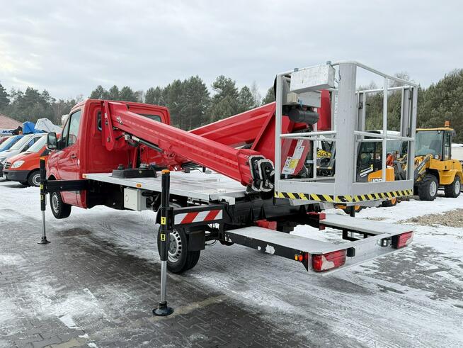 Mercedes Sprinter Zwyżka Podnośnik Koszowy VERSALIFT VTX-240 UDT Wysokość Podnoszenia 24m (Multitel