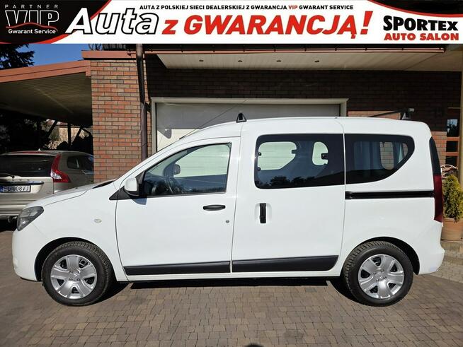 Dacia Dokker TYLKO 64 tys km 1.6SCE 102KM, Laureate, Salon PL Serwis ASO, F.VAT23%,