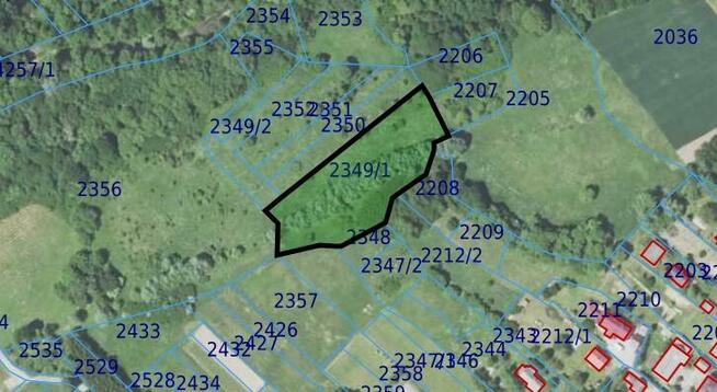 Działka rolna Osobnica gm. Jasło