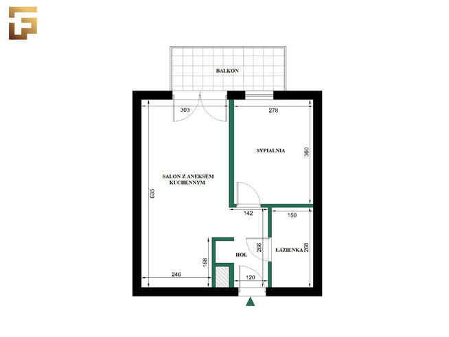 Mieszkanie Pruszków, Ludwika Waryńskiego