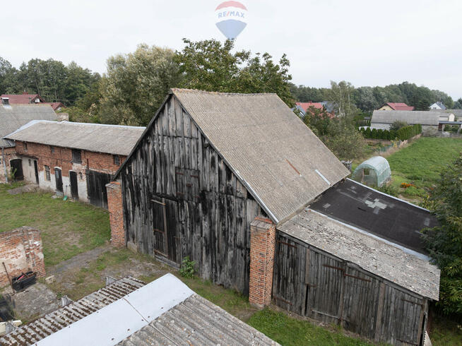 Podrzewie, dom + zabudowania na dużej działce