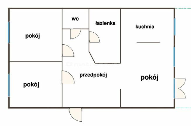 ŁÓDŹ-ul. Romanowska, mieszkanie I p. 66 m2.