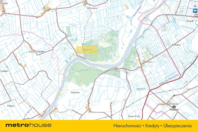 Działka 1,59ha we Wsi Półmieście, Żuławy Wiślane
