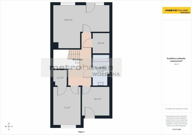 Segment środkowy 122m² Gotowy 50m do PKP
