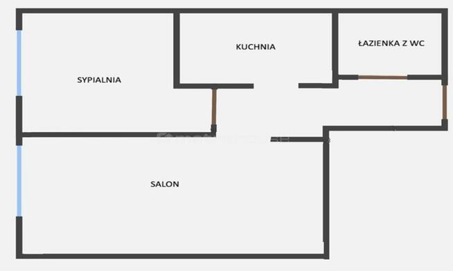 2-pokoje 1 piętro Ruda Śląska Nowy Bytom