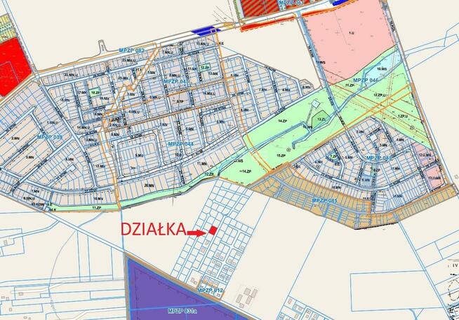 Działka budowlana Kostrzyn, Półwiejska