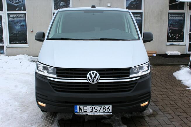 Volkswagen Transporter Długi 150KM Kamera LED SalonPL FV23% Parktronik Android Gwarancja