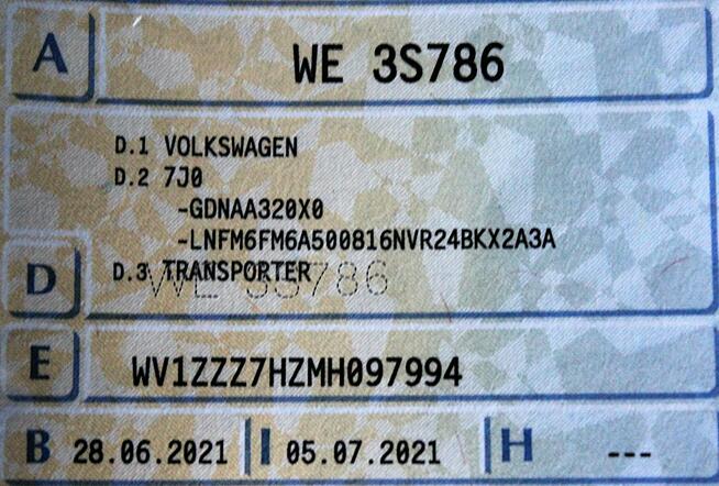 Volkswagen Transporter Długi 150KM Kamera LED SalonPL FV23% Parktronik Android Gwarancja