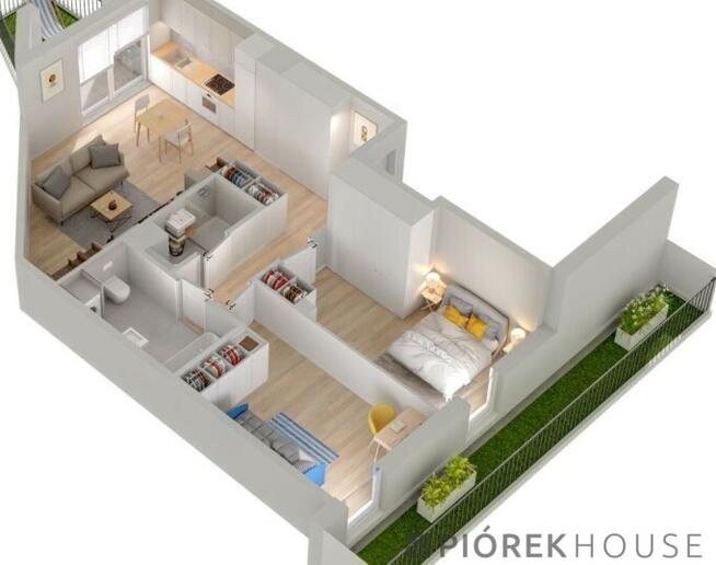 3-pokojowe mieszkanie w Markach