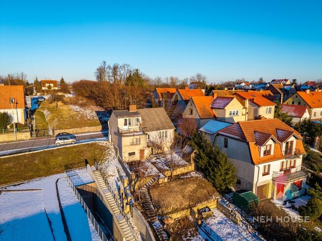 Widok na jezioro, I linia brzegowa, port