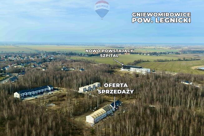 Nowoczesny dom z ogródkiem, w otulinie lasu