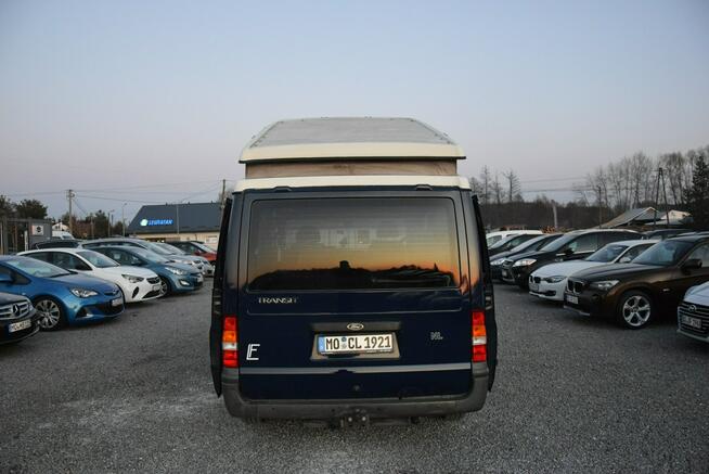 Ford Transit 2.0D Kamper 7- Osobowy/ Klima/ Podnoszone łóżko/ Sprowadzony