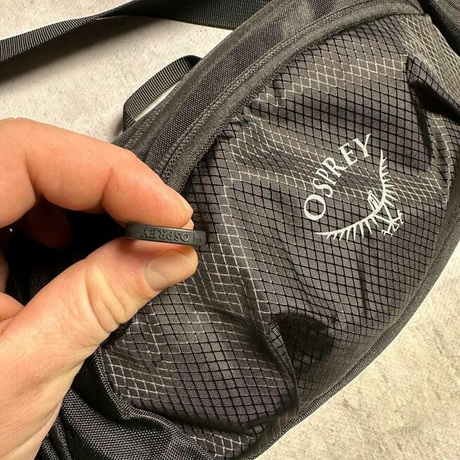 Osprey Daylite Waist 2L czarna – nerka sportowa Ripstop