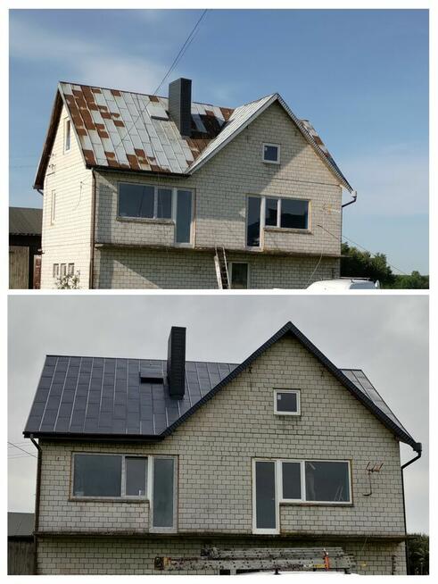 Montaz papy termozgrzewalnej Malowanie dachow Mycie dachów