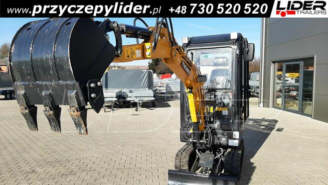 YUCHAI YC18-9, JOYSTICKI, ROZSUWANE GĄSIENICE, silnik DIESEL