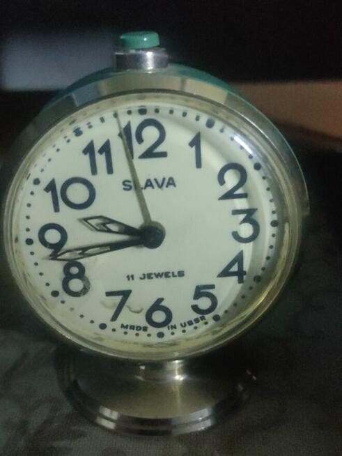 Kolekcjonerski budzik Slava ZSRR