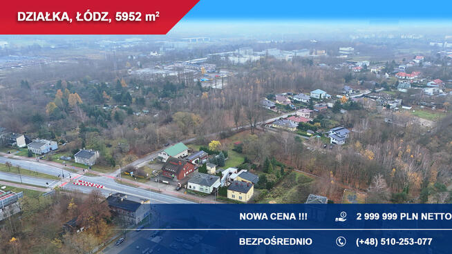 Działka inwestycyjna pod segmenty, bliźniaki, hotel | TOP!