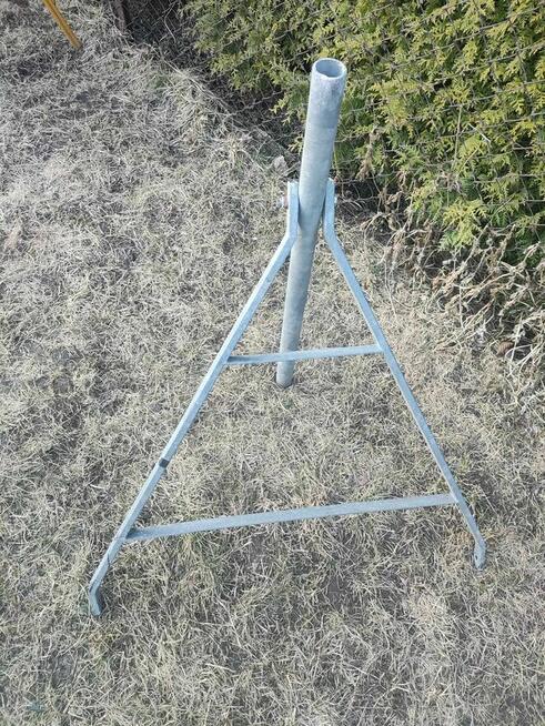 Trójnóg stojak Metalowy na Antenę sat parasol podstawa
