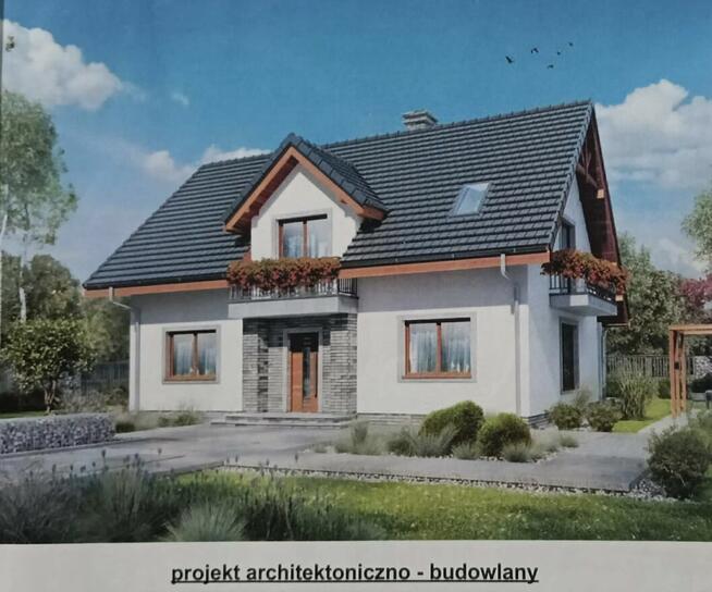 Duża działka 1,29 ha z domem w budowie