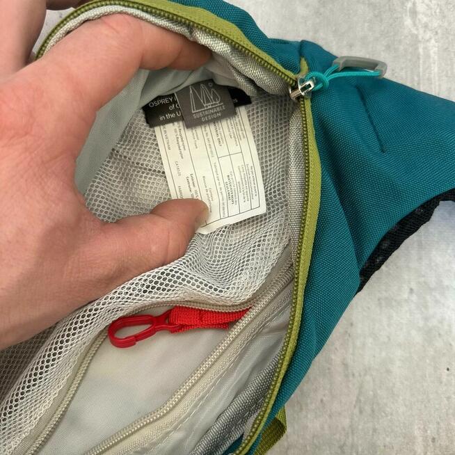 Osprey Heritage Nerka 2L Turkusowa Zielona Saszetka Biodrowa