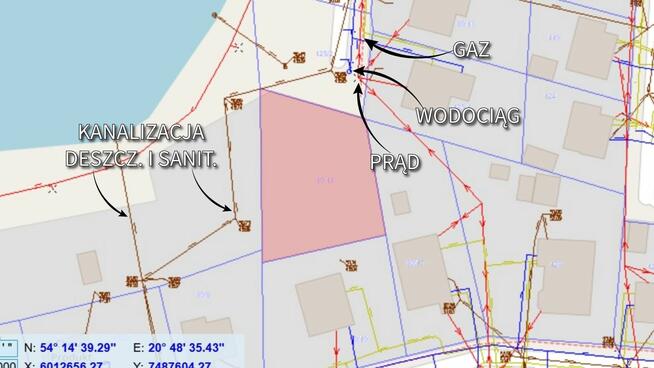 Działka budowlana z widokiem na jeziorko ul. PCK