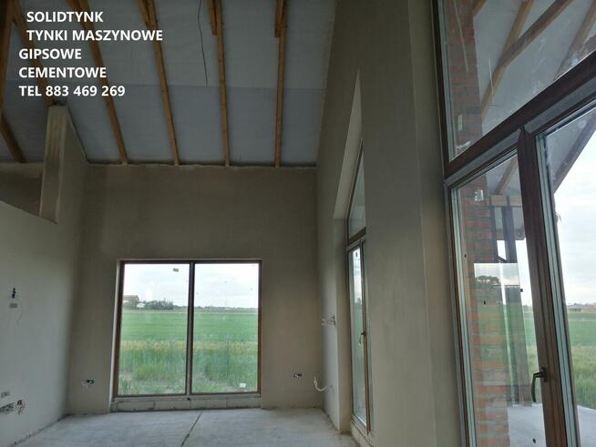 TYNKI maszynowe ZDUNSKA WOLA Szadek cementowe gipsowe Łask