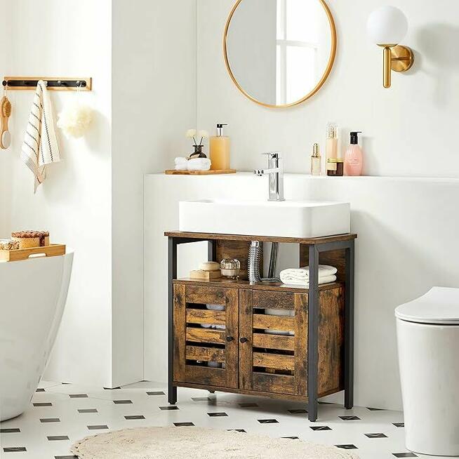 Szafka łazienkowa pod umywalkę loft industrialna