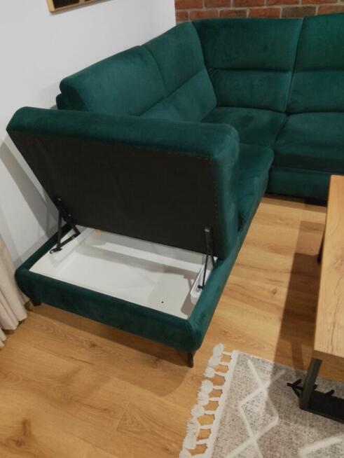 Kanapa narożna z funkcją do spania / Nowa