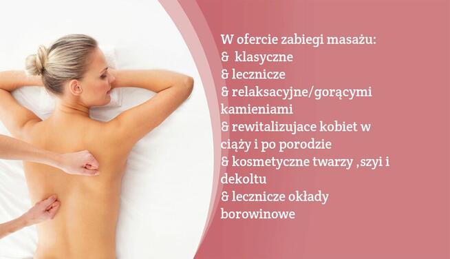 Gabinet profesjonalnego masażu