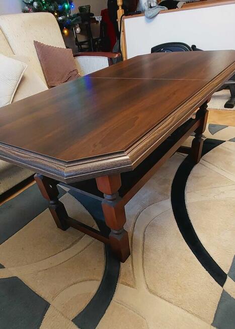 Ława drewniana rozkładana/podnoszona