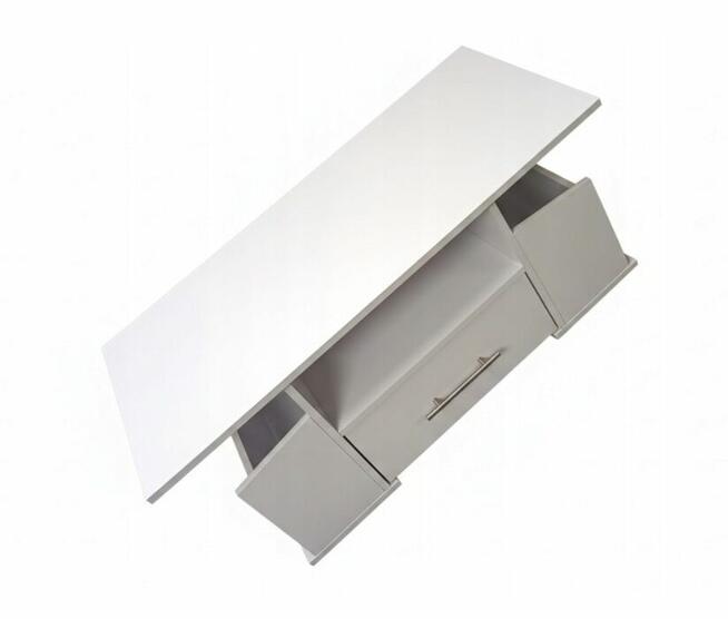 Stolik Kawowy Ława Junata Biały 110cm ZŁOŻONY - Kraków