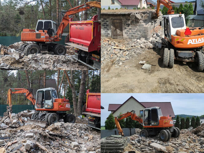 Usługi koparką roboty ziemne Kielce