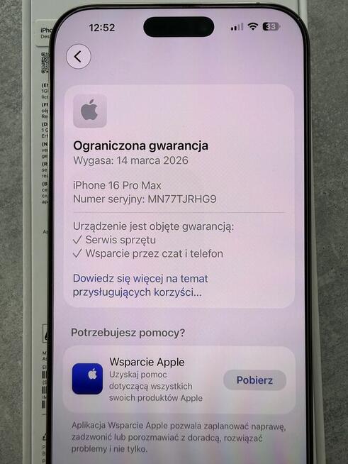 iPhone 16 Pro Max 256gb