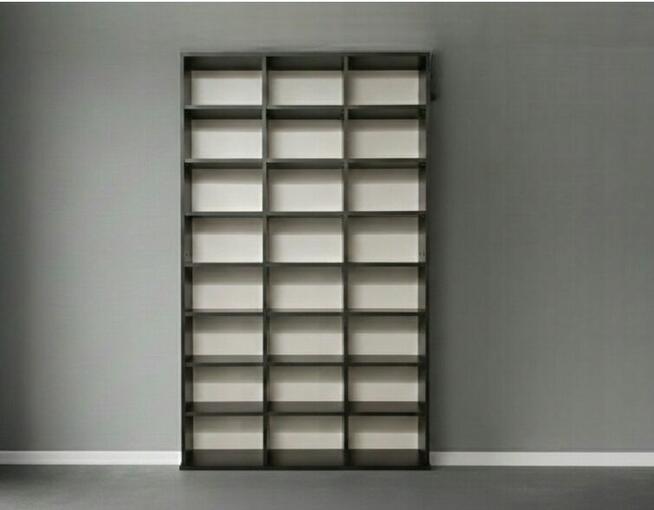 Regał VCM Megosa Maxi Czarny ZŁOŻONY odbiór Kraków 181cm