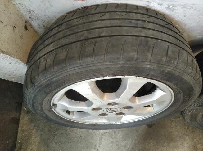 Alufelgi Opel Astra II + opony letnie
