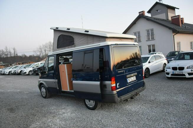 Ford Transit 2.0D Kamper 7- Osobowy/ Klima/ Podnoszone łóżko/ Sprowadzony